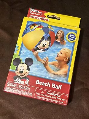 NEW By DISNEY MICKEY MOUSE CLUBHOUSE & FRIENDS BEACH BALL 13.5” AGES 3+ • £11.38