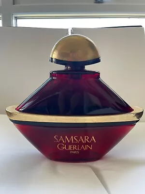 Samsara Guerlain Pure Parfum Tall Factice Dummy Display GIANT Bottle  • £220