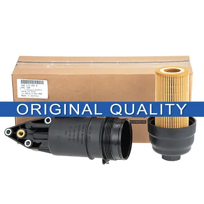 Original Engine Oil Filter Housing For VW Touareg AUDI A5 A6 A8 Q5 Q7 06E115405K • $59.25