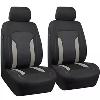 2Pcs Car Front Seat Covers Fit For 5-seats Auto Interior Accessories Mesh Fabric • $24.20