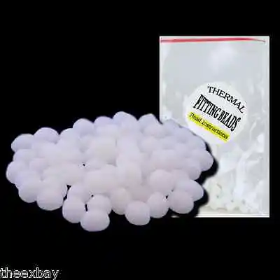 INSTANT SECURE SMILE 3 Bags Of THERMAL FITTING BEADS For Teeth Cosmetic False  • $6.99