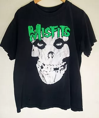 Vintage Misfits Tshirt 90s Legacy Of Brutality Punk Rock Band Shirt Danzig L • $38