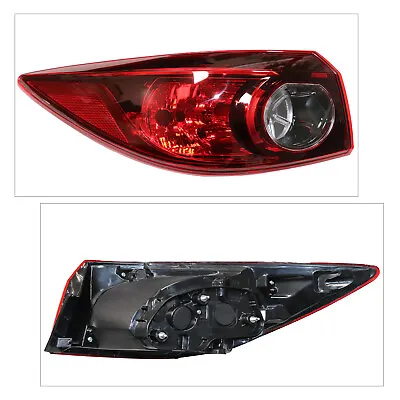 Outer Left Driver Side Tail Light Rear Tail Lamp Assembly For Mazda 3 2014-2018 • $50.76