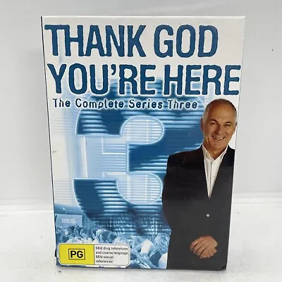 Thank God You're Here: Season 3 DVD Cal Wilson Hamish Blake Shane Bourne Anh Do • £11.06