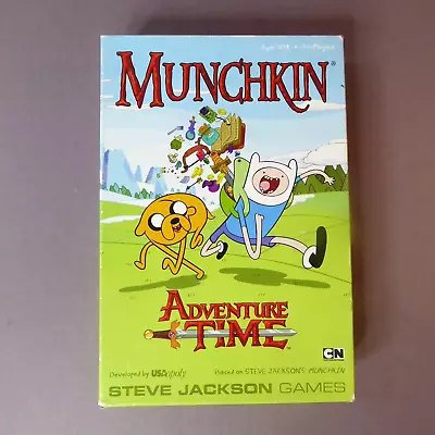 Munchkin Adventure Time Card Game Steve Jackson 2014 Missing Instructions RARE • $50