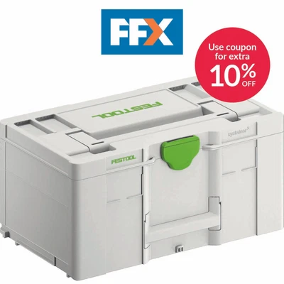 £70.75 • Buy Festool 204848 Systainer 3 SYS3 L 237 T-Loc Case