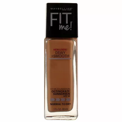 6 Pack Maybelline Fit Me New Look Foundation Classic Beige 245 SPF 18 1 Fl Oz • $62.60