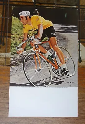 Eddy Merckx Tour De France Molteni Kessels Vintage 70's Poster/calendar Blank • $12
