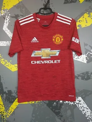 Manchester United Jersey 2021 Kids Boys 13-14 Years Shirt Adidas FM4292 Ig93 • $21.24