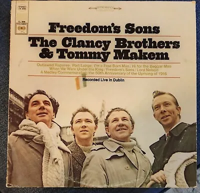 The Clancy Brothers & Tommy Makem-Freedom's Sons  Vinyl LP #CS0336 VG++/VG+ • $5.97