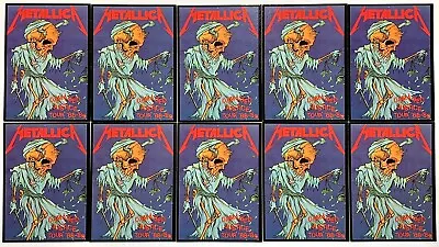 Metallica Damaged Justice Tour 4”x 6” Postcards Lot Of 10 Cards Vintage 2A • $12.70