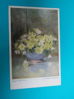 Postcard  Medici  -  Margaret Tarrant- A Spring Bouquet  Posted  1947  (212) • £1.99