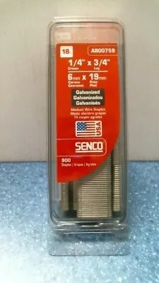 Senco Galvanized Staples 70031 FREE SHIPPING • $15