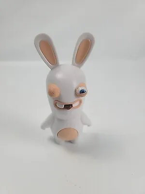 McDonalds Rayman Raving Rabbids White Rabbit Action Figure Happy Meal Toy • $4.80