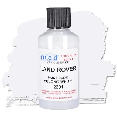 Land Rover Yulong White Lrc 2201 Paint Touch Up Kit 30ml Discovery Evoque Sport • £6.39