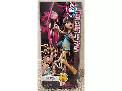 Monster High Cleo De Nile Original Ghouls Daughter Of The Mummy Doll 2014 Nib • $76