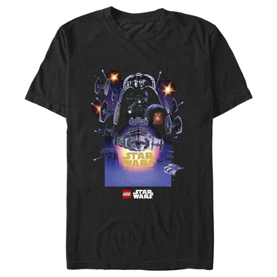 $19.98 • Buy Men's LEGO: Star Wars Empire Strikes Back Poster T-Shirt
