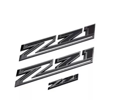 2019-2024 Chevy Silverado Genuine GM Z71 Emblem Black Out Kit 85109485 • $65