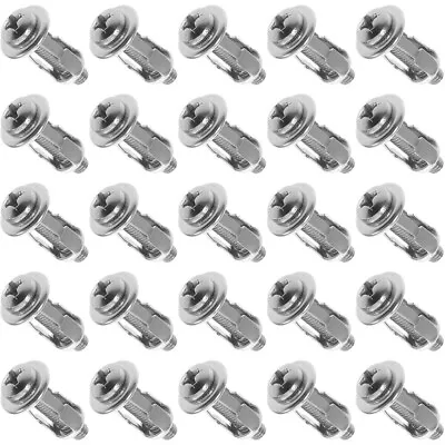 £9.35 • Buy 25pcs Anchor For Hollow Door Stainless Steel Metal Jack Fixing Nuts Petal Nuts N