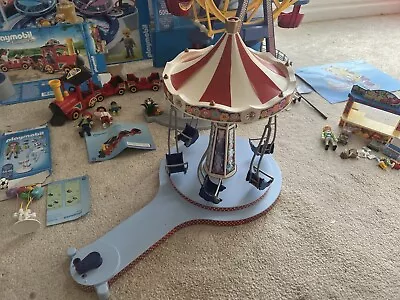 Playmobil  Summer Fun  Chairoplane Fairground Ride (5548) • £15