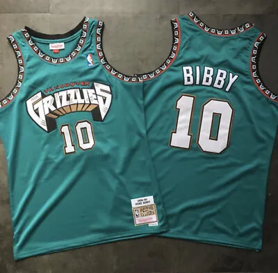 Vancouver Grizzlies Mike Bibby Green Regular Season Basketball Retro Jersey • $39.99
