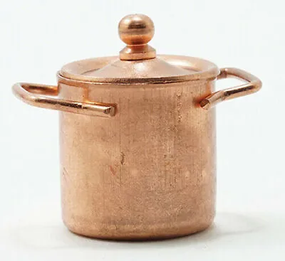 Dollhouse Miniature Copper Pot • $2.99