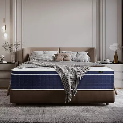 10 Inch Queen Size Mattress Memory Foam Hybrid Mattress Innerspring Bed In A Box • $241.48