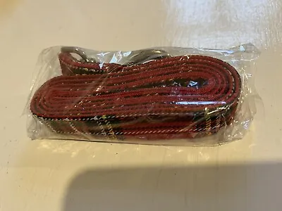 Red Tartan Dog Lead New  • £9.99