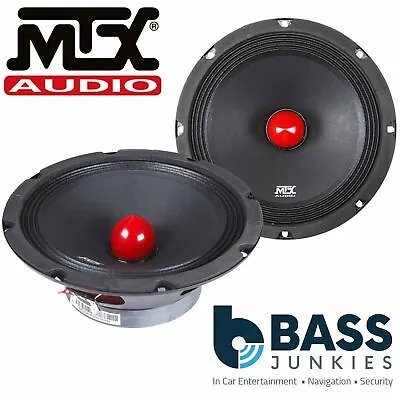 £119.95 • Buy MTX RTX658 600 Watts A Pair 6.5  17cm 4 Ohm Single Voice Coil Midbass Bullet Sub