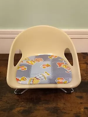 Vintage Cosco Miniature Cha Child's Booster Seat MCM Girl Cat Flower • $62.99