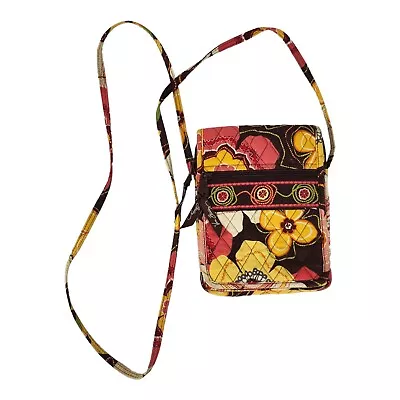 Vera Bradley Retired Buttercup Winter 2010 Pattern Mini Hipster Crossbody  • $5