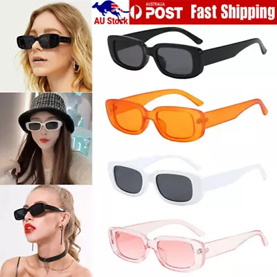$10.17 • Buy Vintage Sunglasses Retro Fashion Rectangle Square Sunglasses Shades Ladies UV400