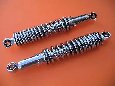 12 3/8  315mm A Pair Chrom Shocks Replace Yamaha RD350 G1 Honda CG125 Absorbers • $39.99