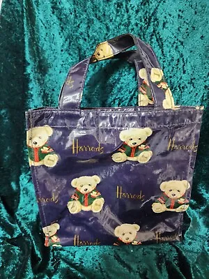 Harrods Christmas Teddy Bag 2006 • $19.90