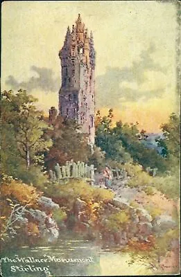 Stirling The Wallace Monument Misch & Stocks Nature Miniature Series 224 • £4.04