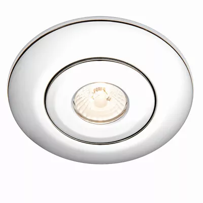 SAXBY GU10 Hole Converter Kit Recessed Ceiling Downlight Large Plate Upto R80  • £7.99