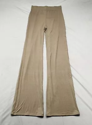 T/ALA Women's 365 Tapered Wide Leg Soft Tencel Trousers CB7 Sand Medium NWT • $15.43