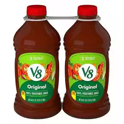 $18.96 • Buy V8 Vegetable Juice, 2 Pk./64 Oz. (FREE SHIPPING)