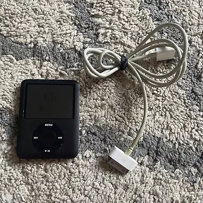 Apple IPod Nano 3rd Generation Gen 8GB A1236 With Charger • $99