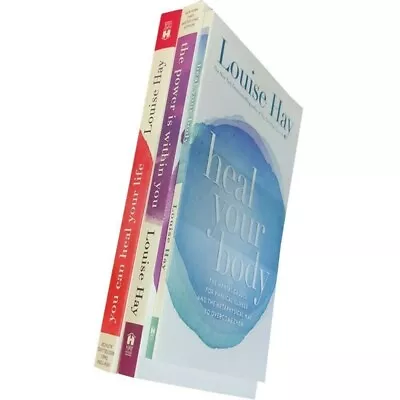 Heal Your Life Louise Hay Collection 3 Books Set Heal Your Body Power Is Within • £29.99