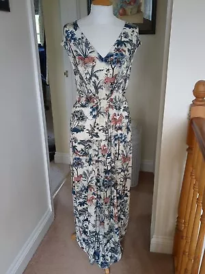 Tu Maxi Dress Safari Print New Size 14 • £10