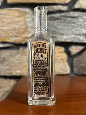 Clear Medicine Bottle With Handcrafted Label • $4.99