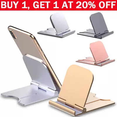 Mobile Phone Stand Desktop Holder Table Desk Mount Fit IPhone Ipad Samsung • £2.89