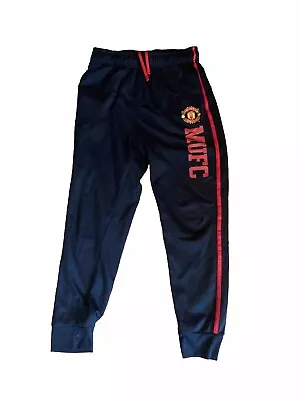 Manchester United Sweatpants Large Man U Official MUFC Black • $9.99