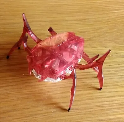  Hexbug  - Red Scarab Robotic Micro Pet 2012 Complete • £5.99