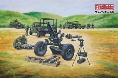 Fine Mold 1/35 Military Series JGSDF 120mm Mortar RT W/Heavy Towing Vehicle • $48.99