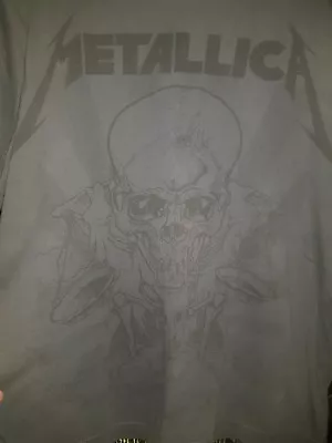 Metallica Scales Pushead Image Charcoal Grey Size M Voivod Megadeth Exodus • $20