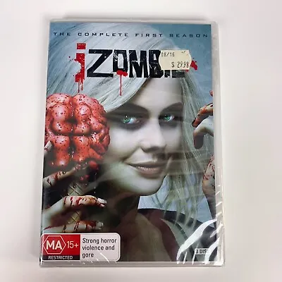 IZombie : Season 1 (DVD 2015) Rose McIver Malcolm Goodwin Region 4 New Sealed • $14.75