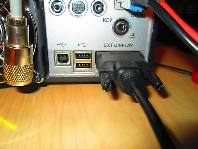 Yaesu FTDx-10  DVI To VGA 6 Foot Video Cable For External Monitor. • $19.99