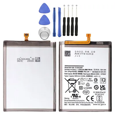 For Samsung Galaxy A23 4G A23 5G F23 5G M52 M53 EB-BM526ABS Battery Replacement • $15.99